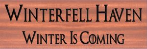 Winterfell Haven sign